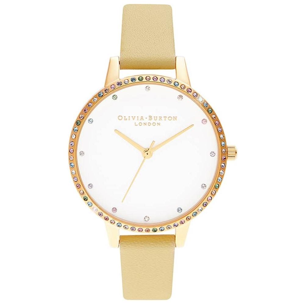 Olivia Burton Yellow Leather Watch Olivia Burton