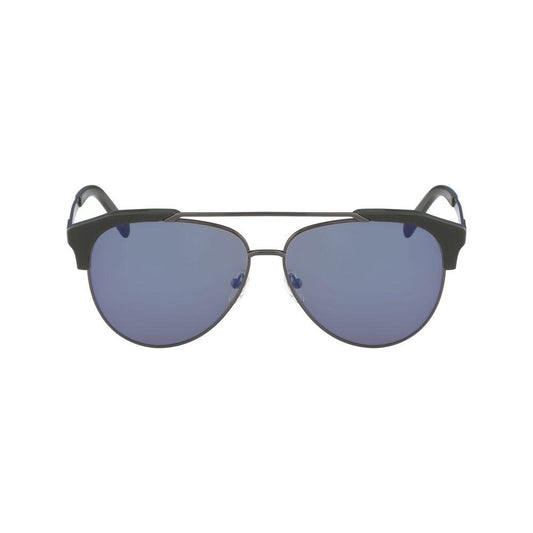 Karl Lagerfeld Gray Metal Sunglasses Karl Lagerfeld