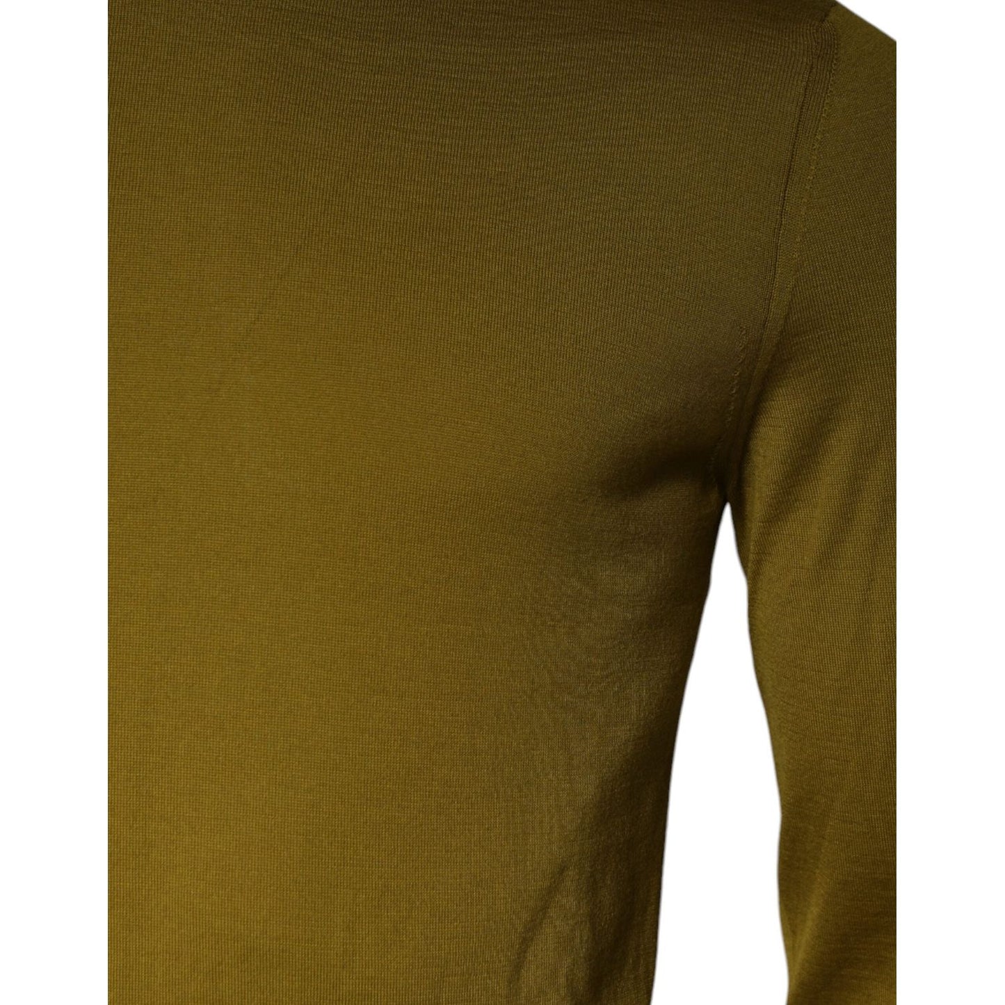 Dolce & Gabbana Brown Cashmere Turtleneck Pullover Sweater