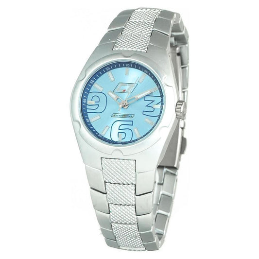 Chronotech Silver Stainless Steel Dress Watch Chronotech