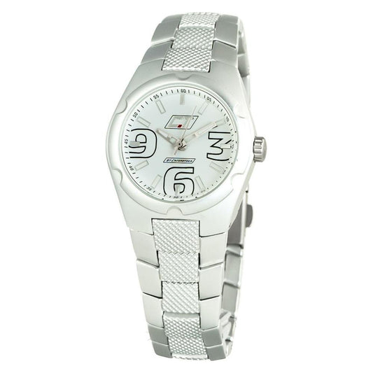 Chronotech Silver Stainless Steel Dress Watch Chronotech