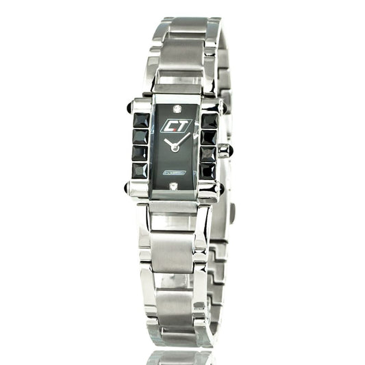Chronotech Silver Stainless Steel Dress Watch Chronotech