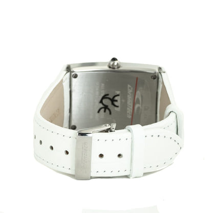Chronotech White Leather Dress Watch Chronotech