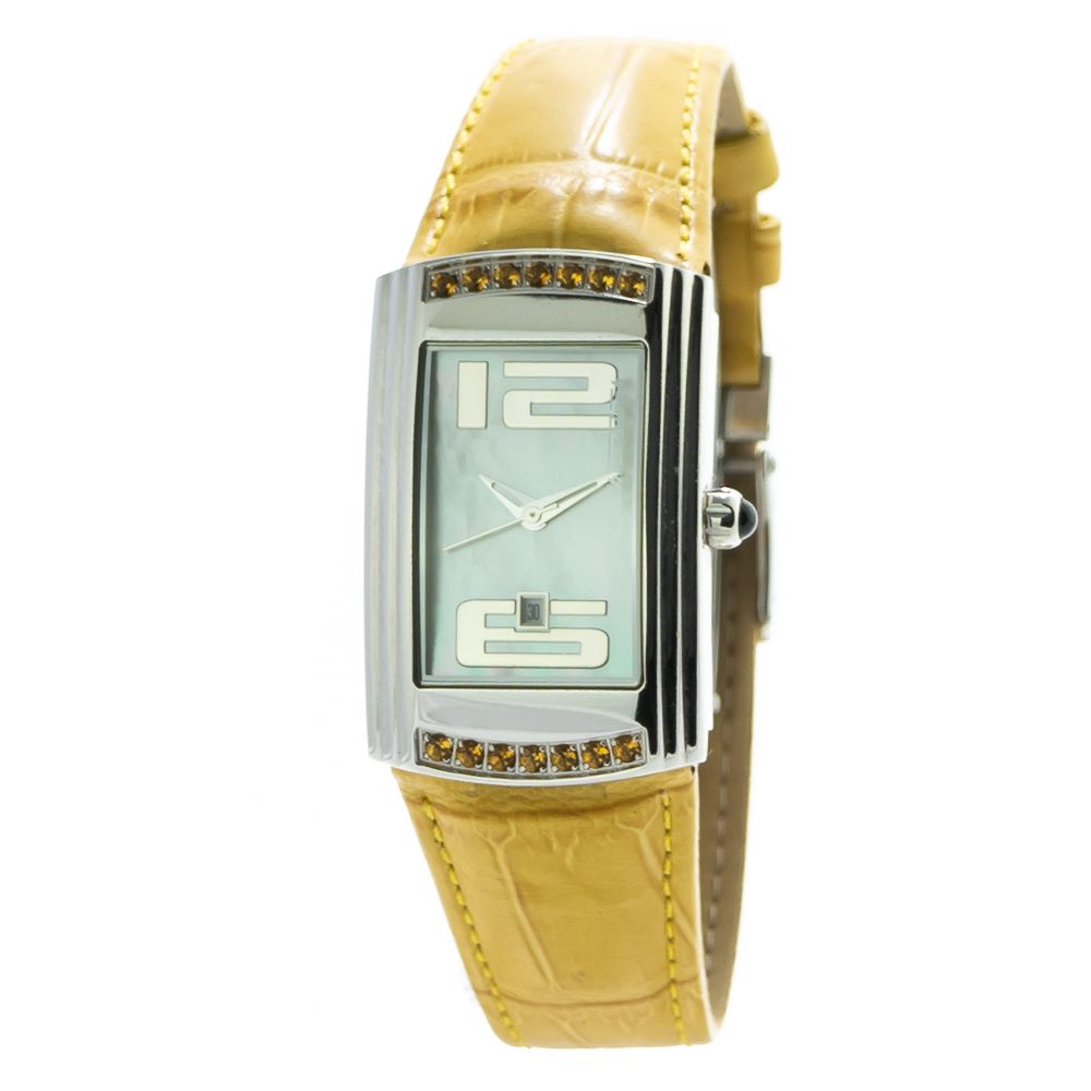 Chronotech Bicolor Leather Dress Watch Chronotech