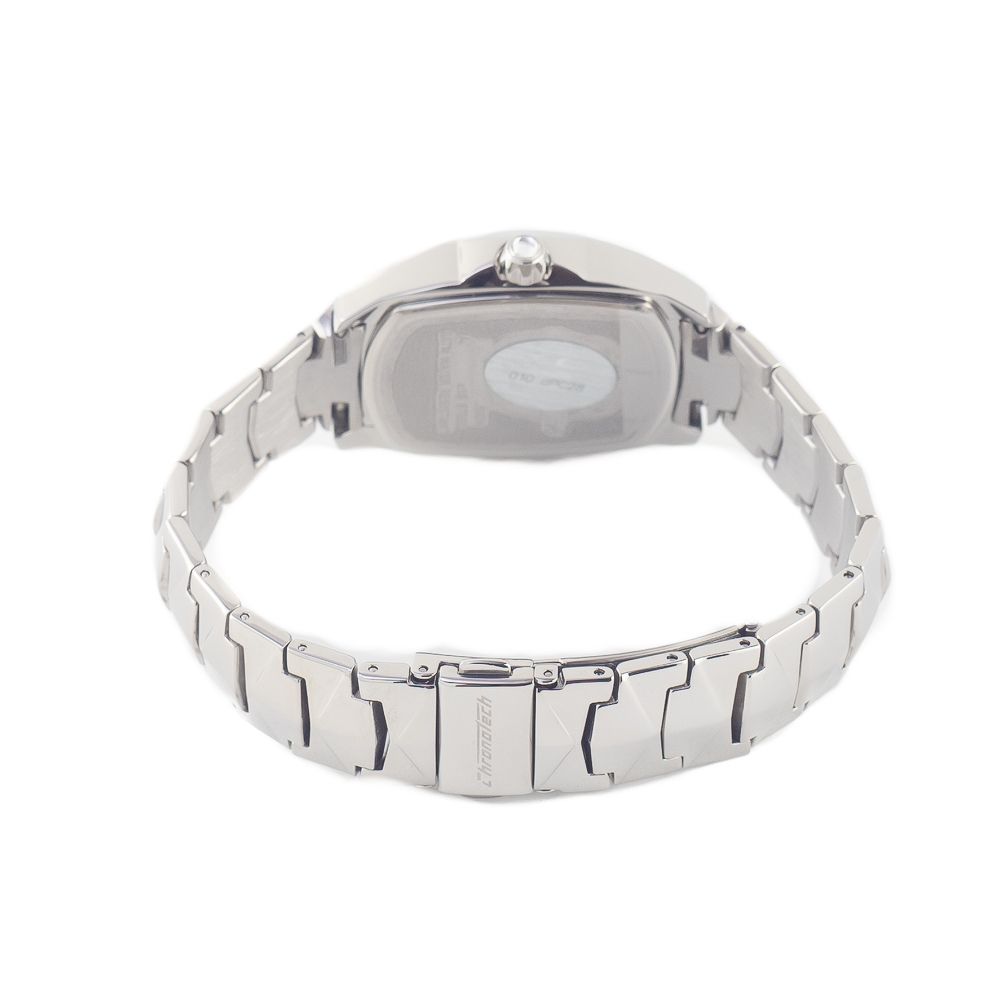 Chronotech Silver Stainless Steel Dress Watch Chronotech