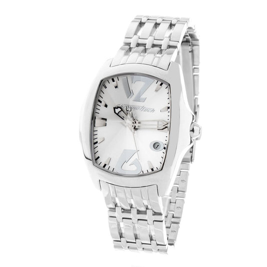 Chronotech Silver Stainless Steel Dress Watch Chronotech