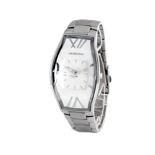 Chronotech Silver Stainless Steel Dress Watch Chronotech