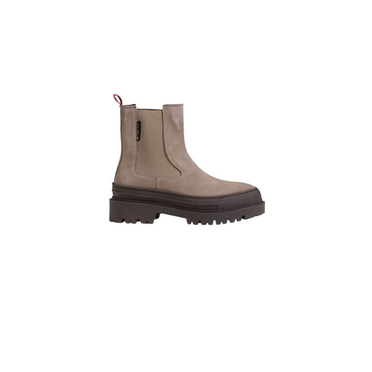 Tommy Hilfiger Gray Suede Boot Tommy Hilfiger