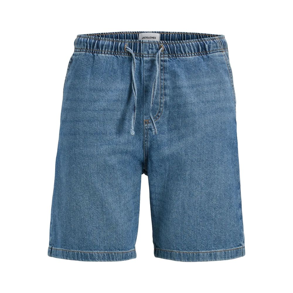 Jack Jones Light Blue Cotton Bermuda Shorts