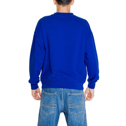 Replay Blue Cotton Sweatshirt Replay