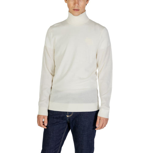 Calvin Klein Jeans Cream Wool Sweater Calvin Klein Jeans