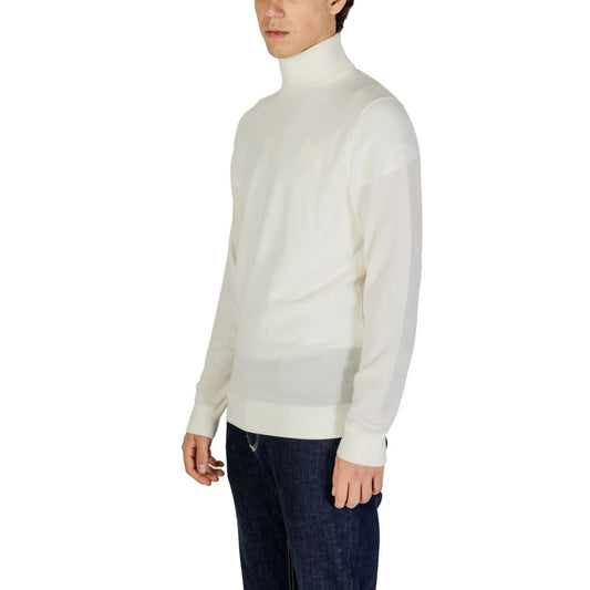 Calvin Klein Jeans Cream Wool Sweater Calvin Klein Jeans