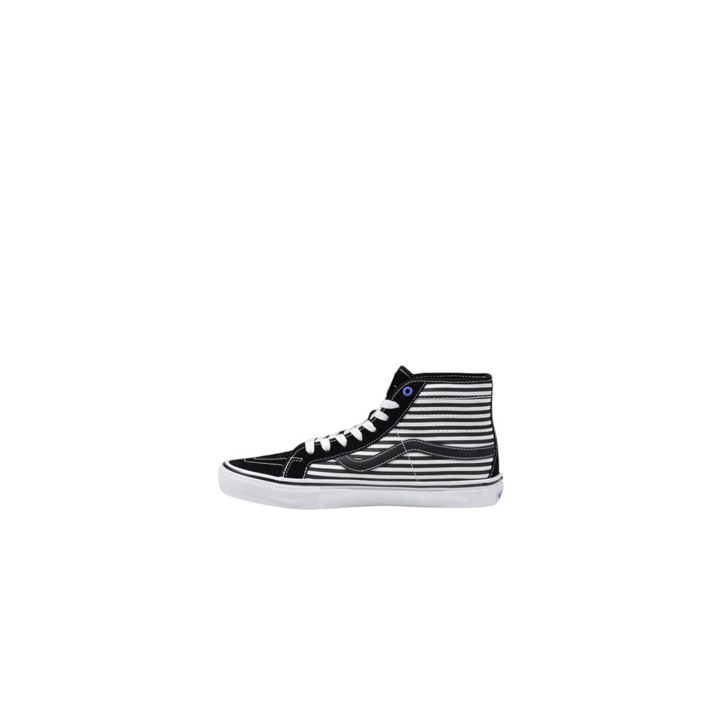 Vans Black And White Leather High Top Sneakers Vans