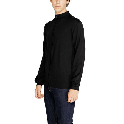 Hamaki-Ho Black Viscose Cardigan Hamaki-Ho