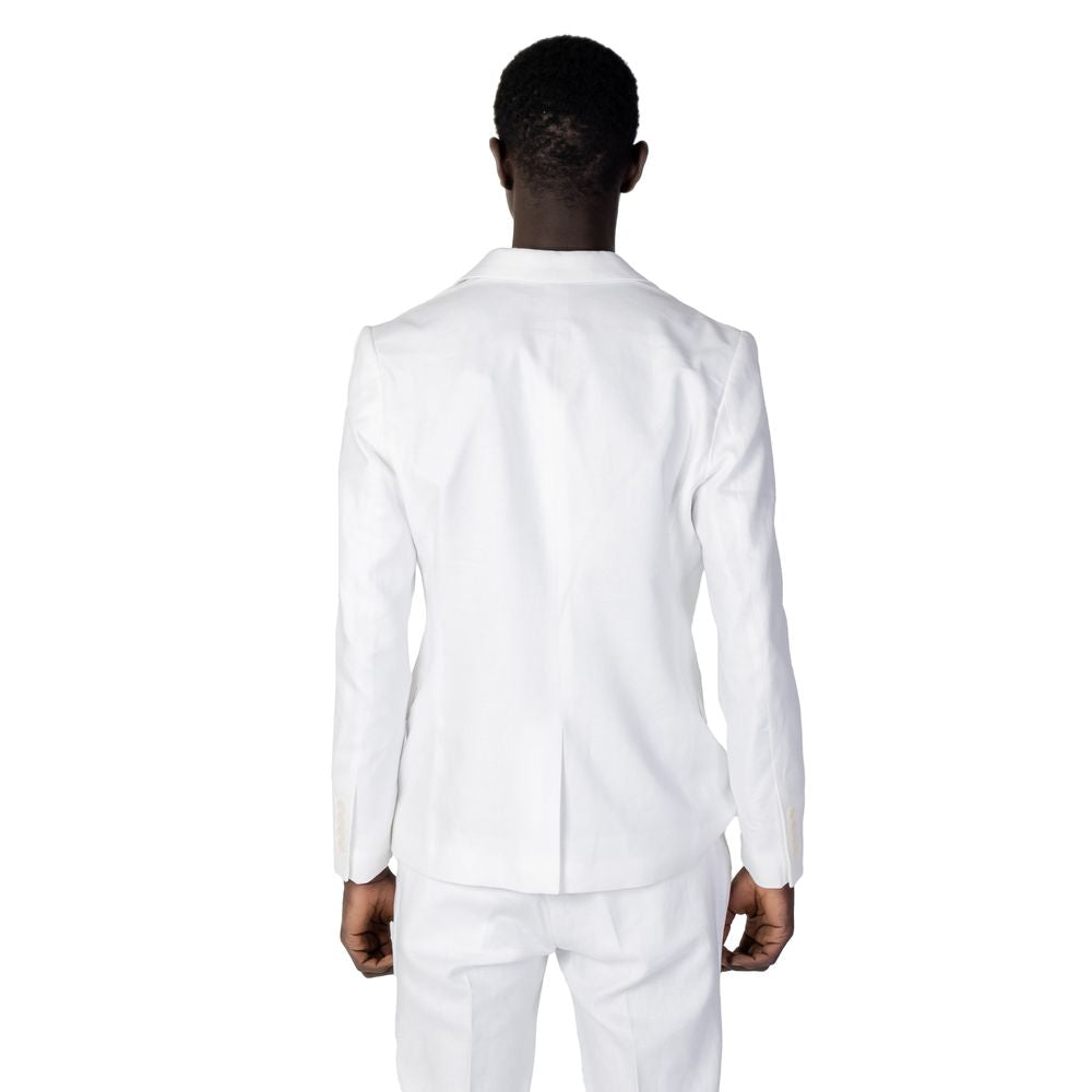Antony Morato White Linen Blazer