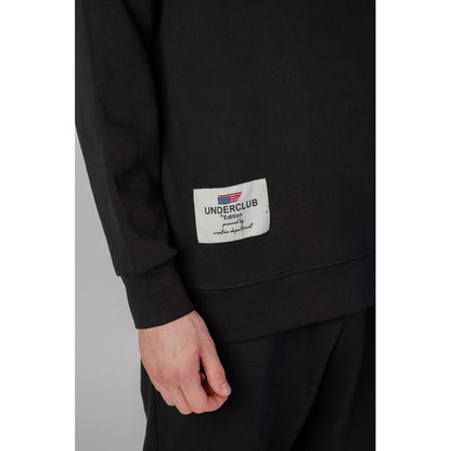 Underclub Black Cotton Hoodie Underclub