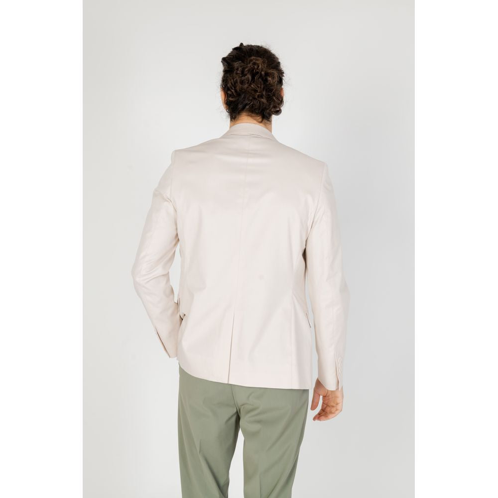 Antony Morato Beige Cotton Blazer