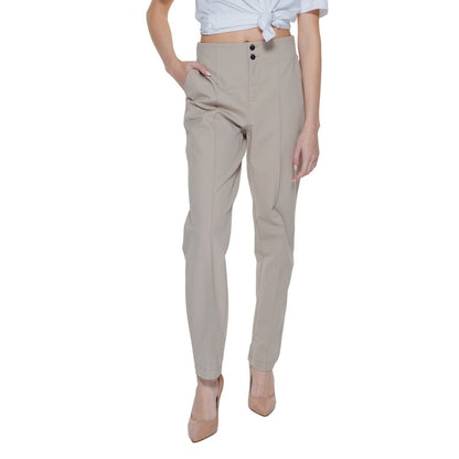 Street One Beige Polyamide Pant