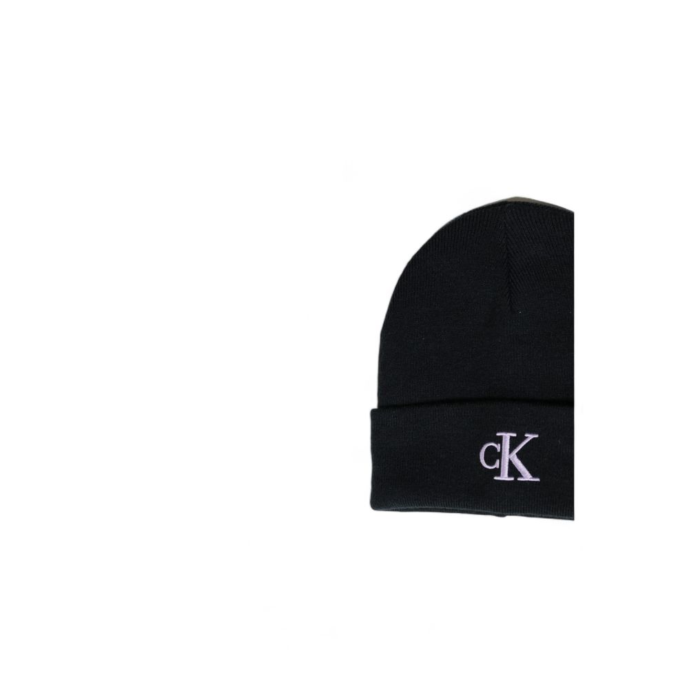 Calvin Klein Jeans Black Recycled Polyester Cap (Baseball Hat)