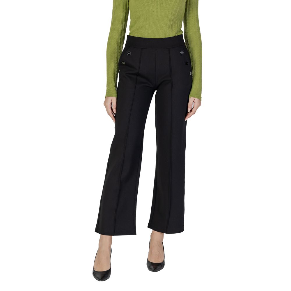 Street One Black Viscose Pants