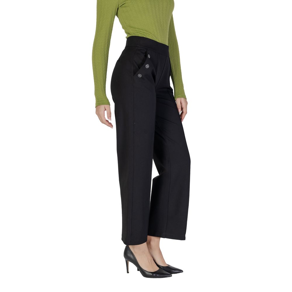 Street One Black Viscose Pants