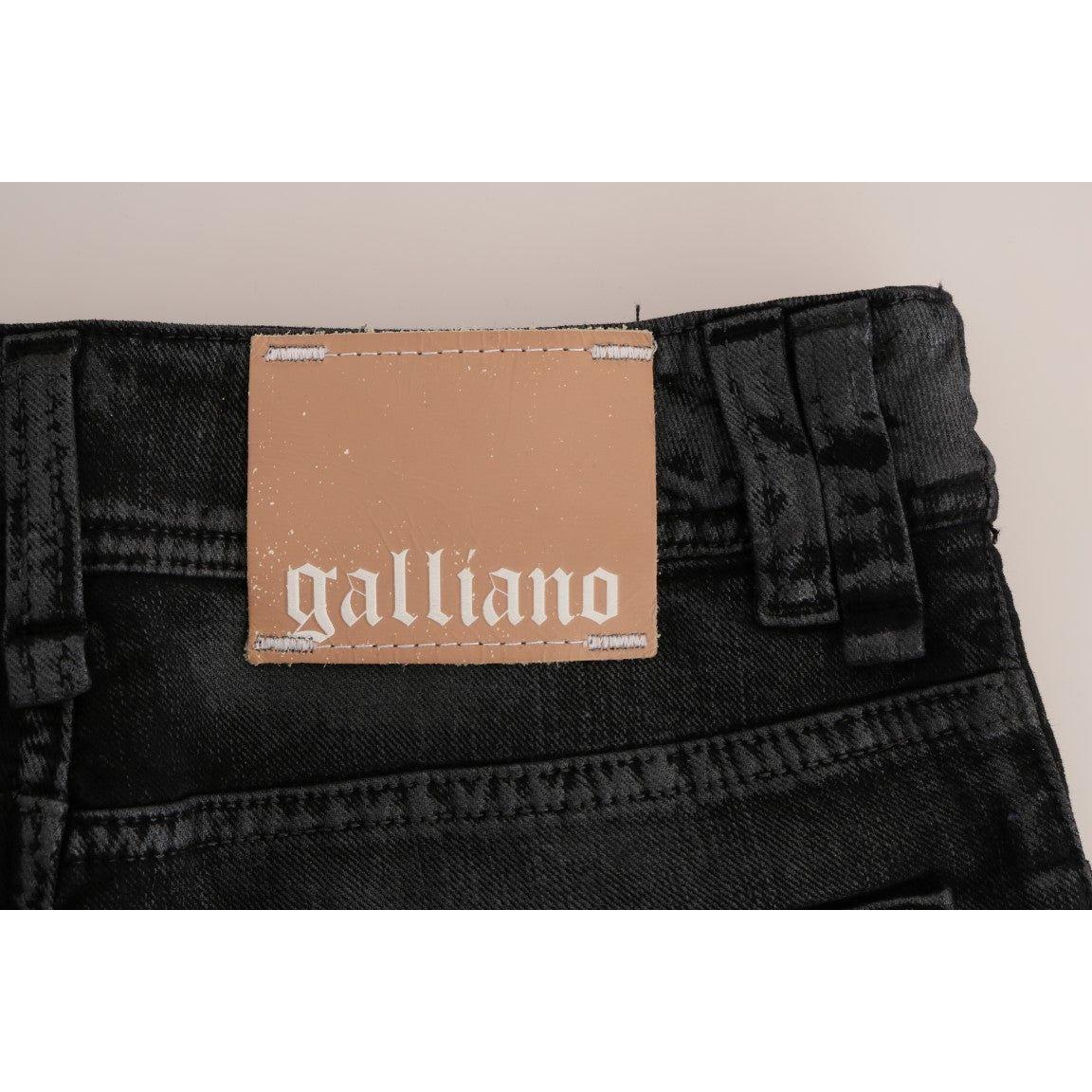 John Galliano Chic Gray Wash Regular Fit Jeans John Galliano