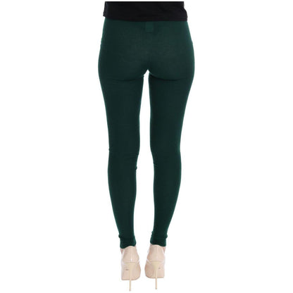 Dolce & Gabbana Elegant High-Waist Cashmere Tights Pants Dolce & Gabbana