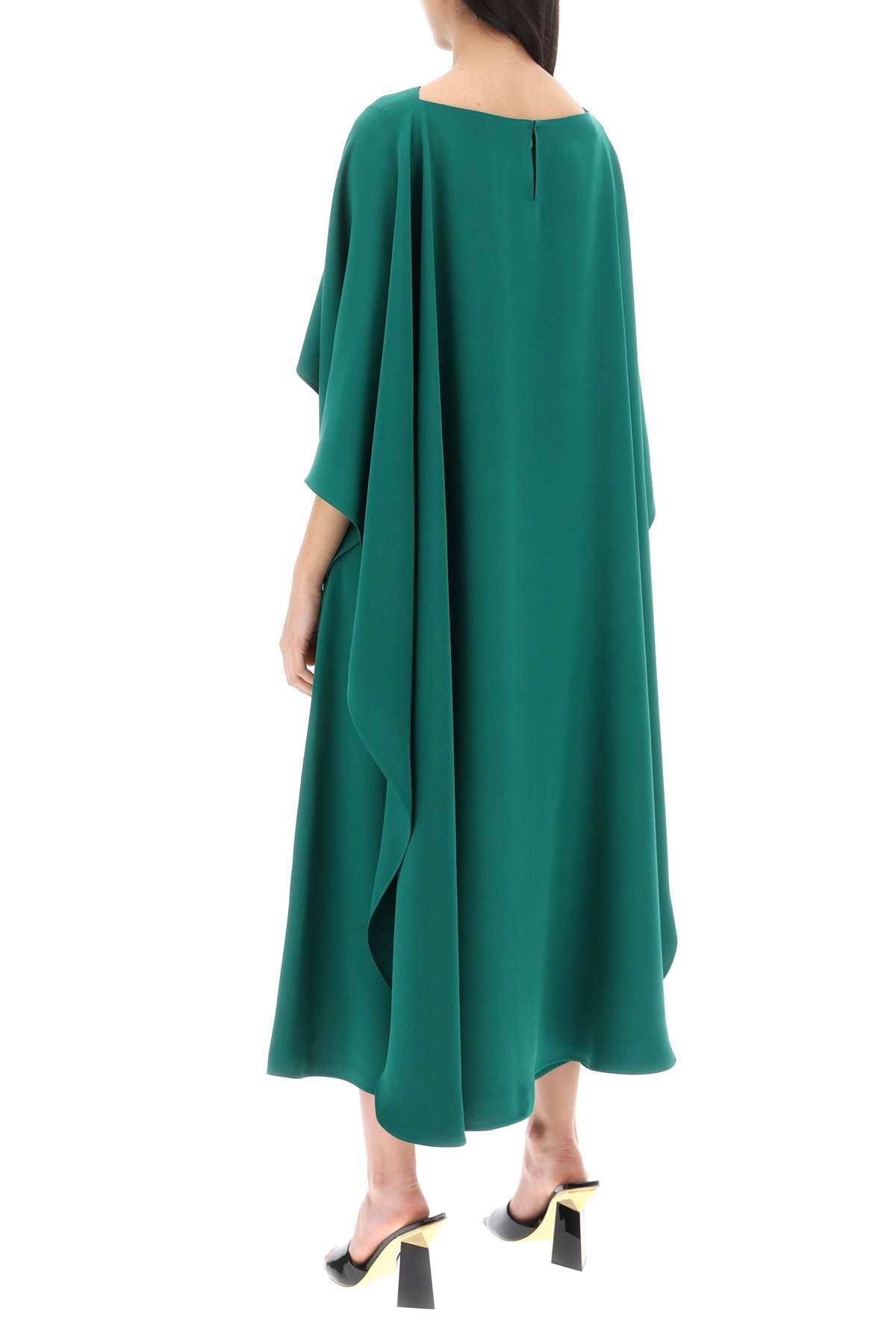 Valentino Garavani cady couture cape dress in Dresses Valentino Garavani