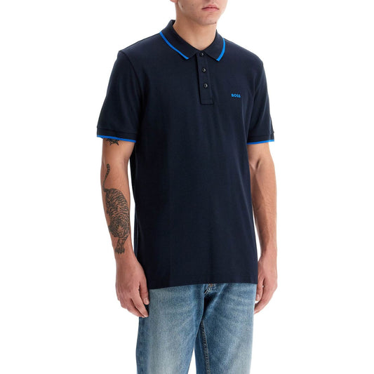 Boss "contrast trim parlay polo shirt Topwear Boss