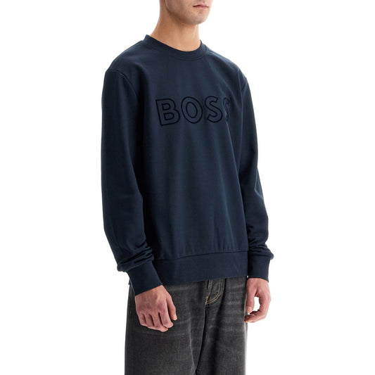 Boss crewneck sweatshirt with logo Topwear Boss