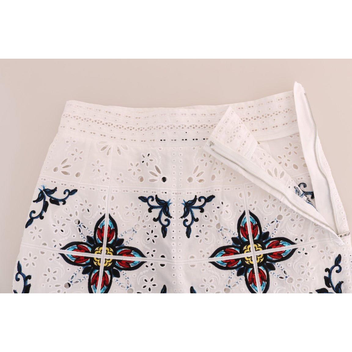 Dolce & Gabbana Majolica Embroidered Capri Elegance Dolce & Gabbana