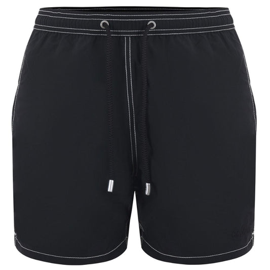 MC2 Saint Barth Black Polyester Men's Swim Boxer