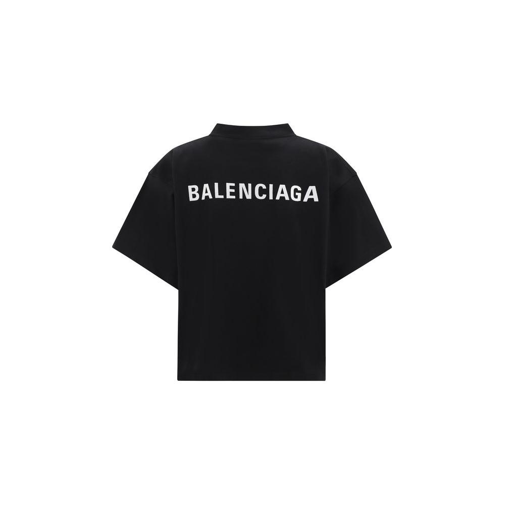 Balenciaga White logo T-shirt Balenciaga