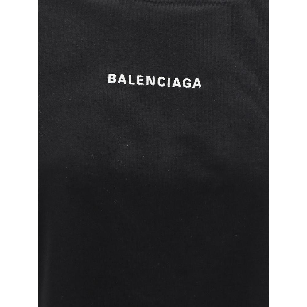 Balenciaga White logo T-shirt Balenciaga