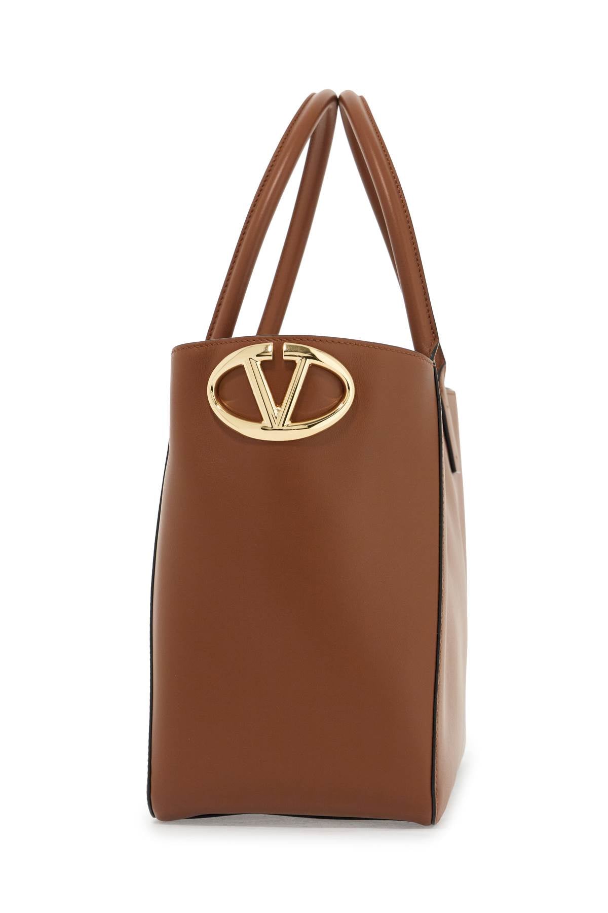 Valentino Garavani nappa calfskin vlogo side tote bag Shopper Valentino Garavani