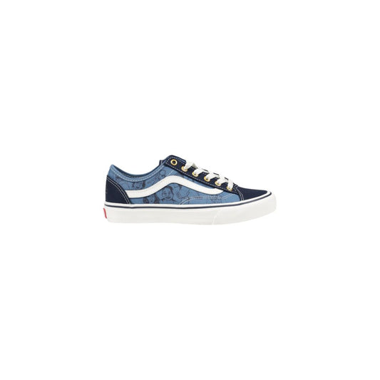 Vans Blue Suede Leather Low Top Sneakers Vans