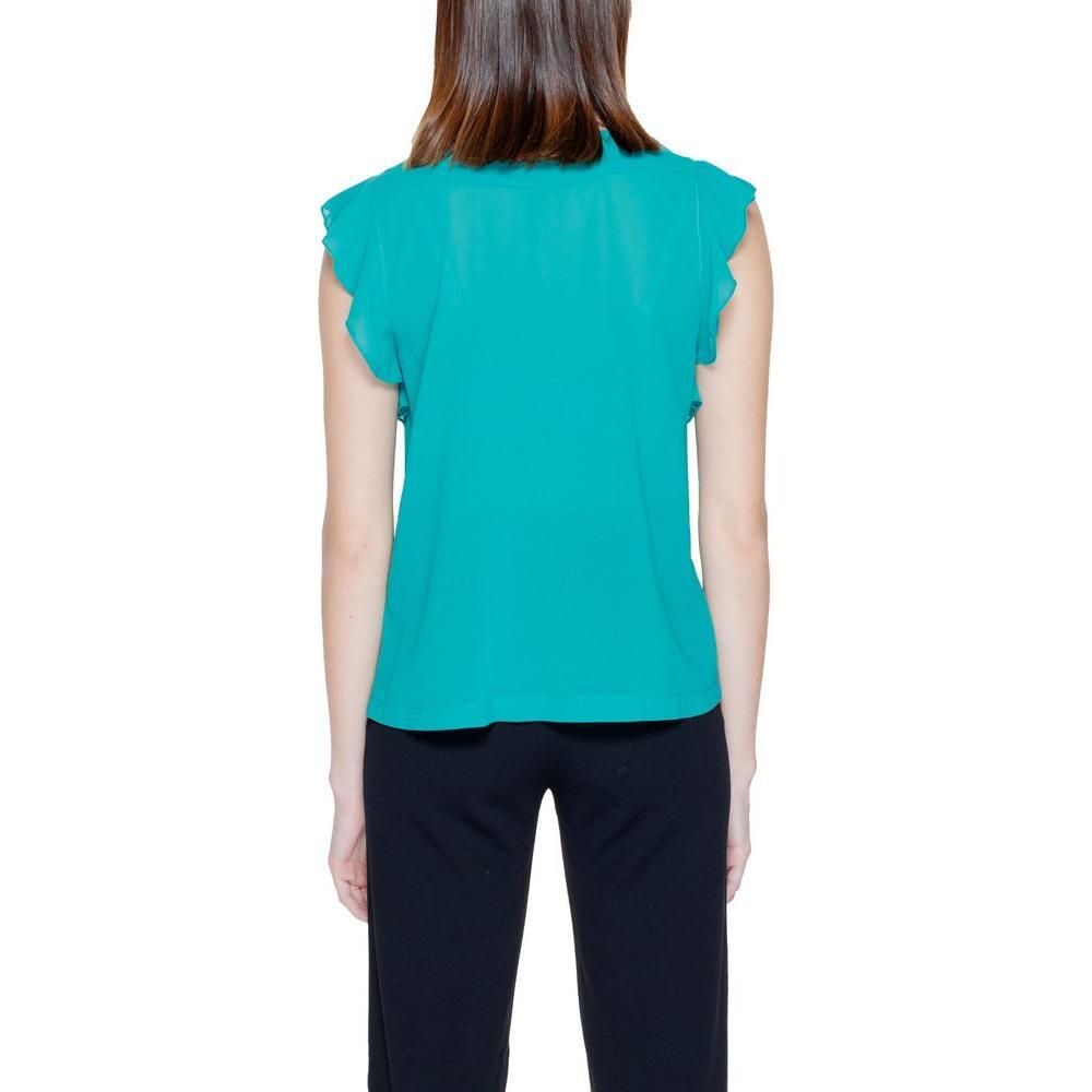 Rinascimento Green Polyester Blouse Rinascimento