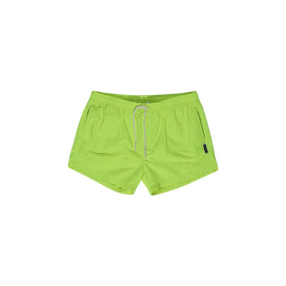 Hamaki-Ho Yellow Polyester Swim Shorts Hamaki-Ho