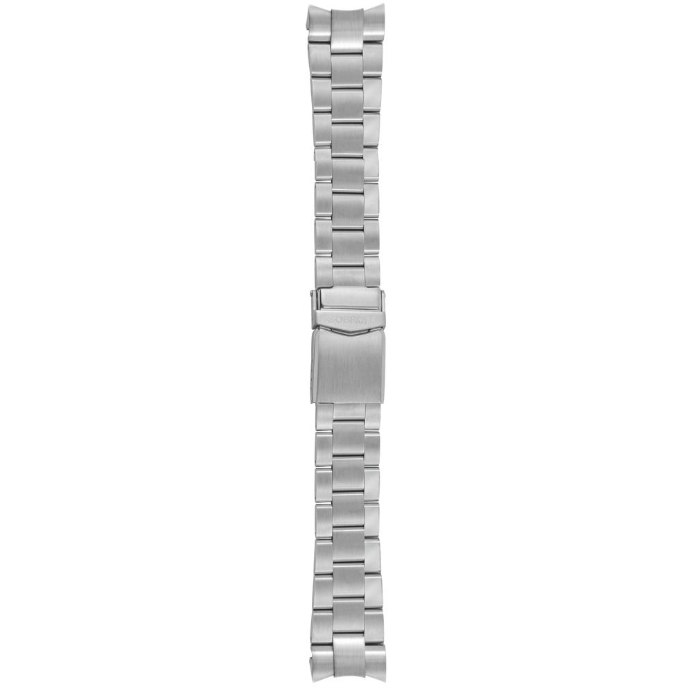 Bobroff Silver Stainless Steel Bracelet Watch Bobroff