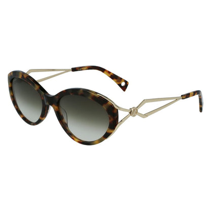 Lanvin Brown Acetate Sunglasses Lanvin