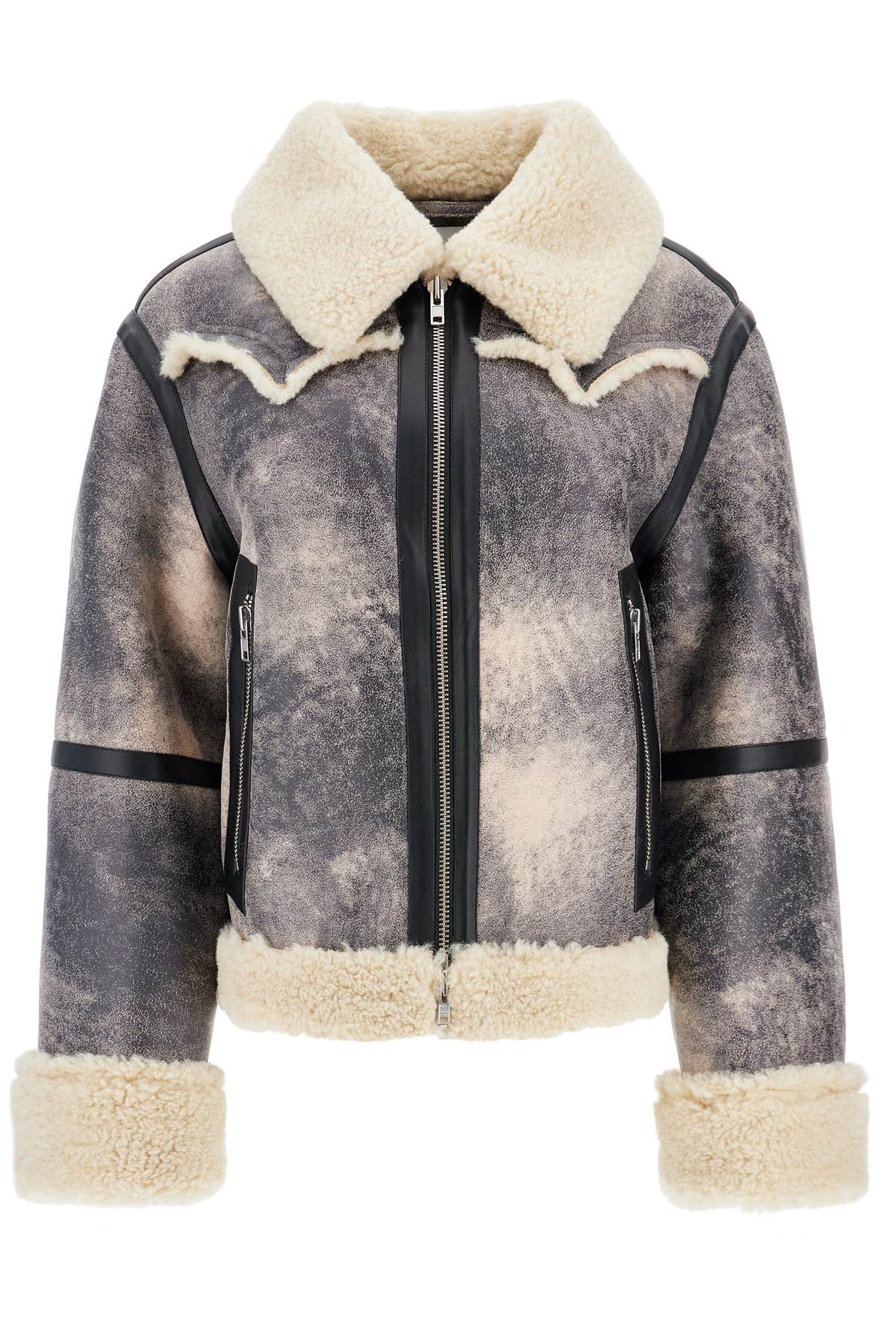 Stand Studio lessie faux shearling jacket Jackets Stand Studio