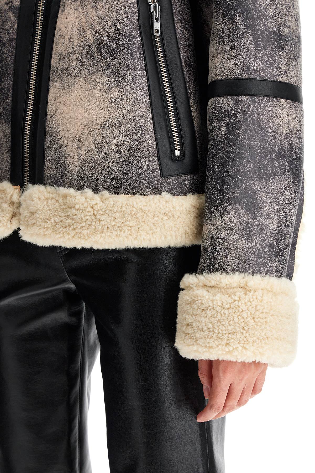 Stand Studio lessie faux shearling jacket Jackets Stand Studio