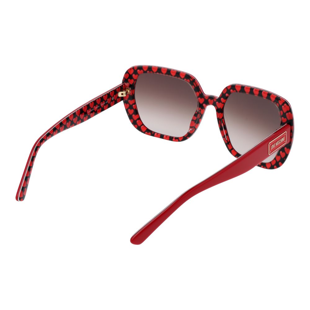 Love Moschino Red Women Sunglasses Love Moschino