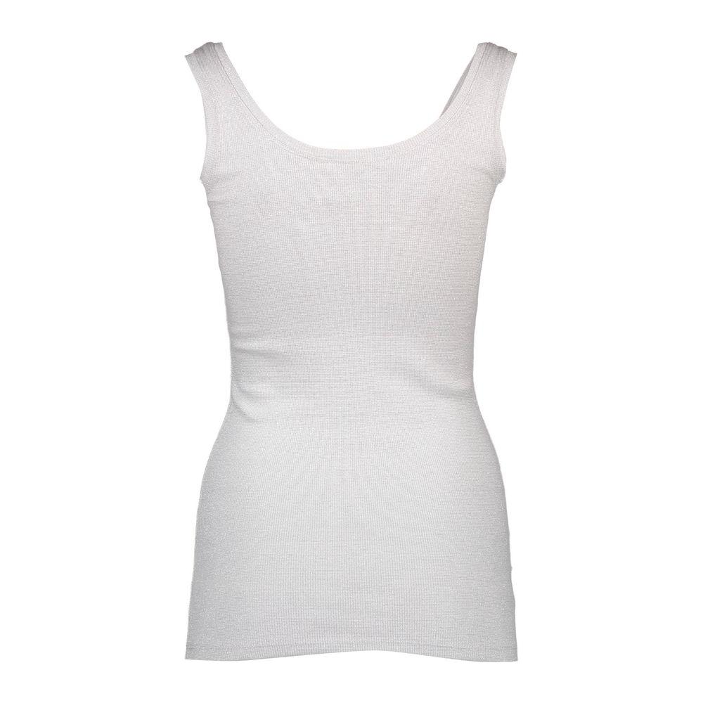 Silvian Heach White Cotton Women Top Silvian Heach