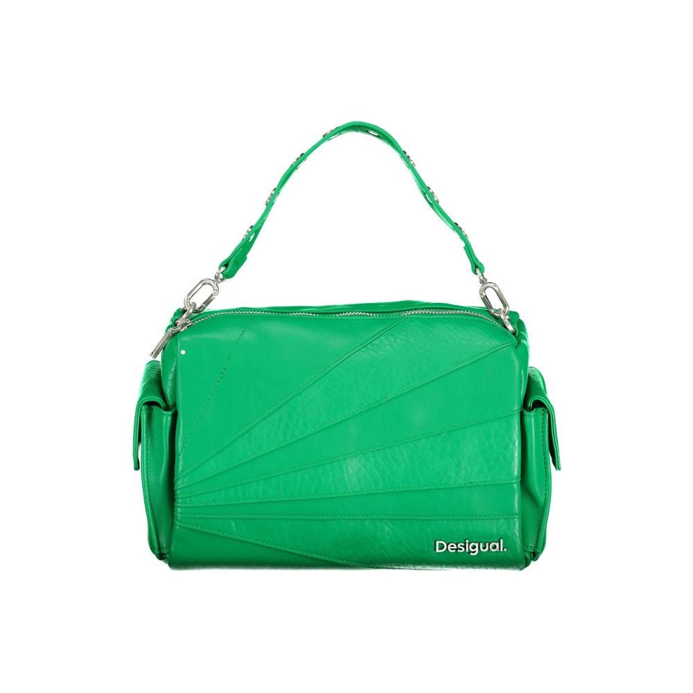 Desigual Green Polyethylene Handbag Desigual