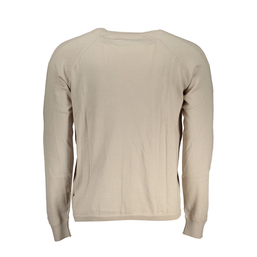 Napapijri Chic Beige Long Sleeve Crew Neck Sweater Napapijri