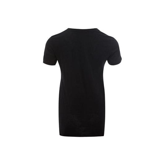 Dolce & Gabbana Black Cotton Tops & T-Shirt Dolce & Gabbana