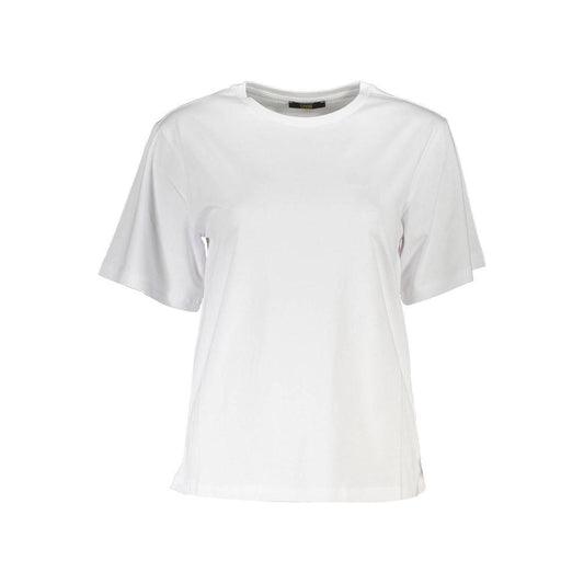 Cavalli Class White Cotton Women T-Shirt Cavalli Class