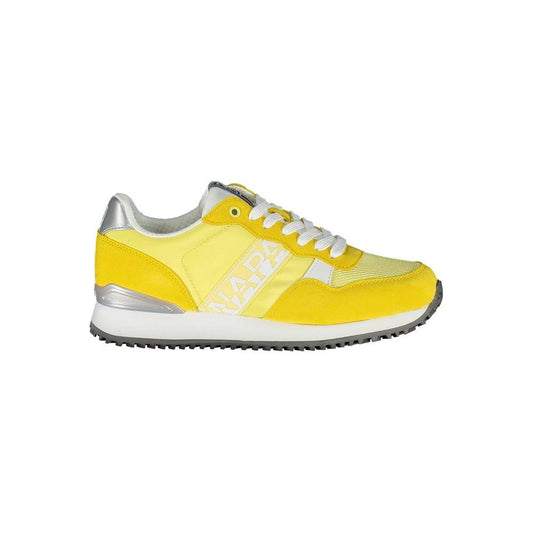 Napapijri Yellow Polyester Women Sneaker Napapijri