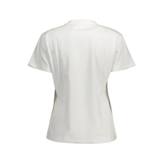 Kocca White Cotton Women T-Shirt Kocca